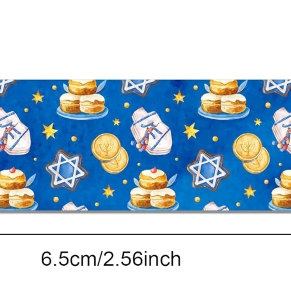2 Hannukah Washi Tape For Cute Packaging
